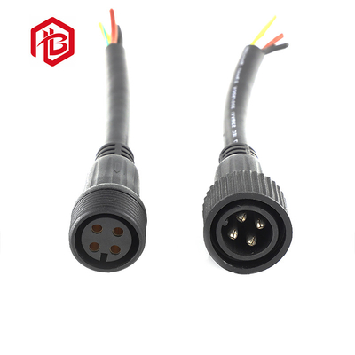 M29 2 3 4 5 Pin LED Outdoor Waterproof Connector Cable Solar Power Cable Nylon / PVC