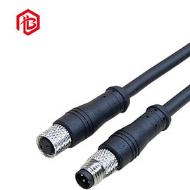 M8 2 3 4 5 pin Custom Waterproof Connector Aviation Metal Straight Head With Line for Automation Equipment Sensing