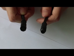 M8 водонепроницаемый мужской и женский соединительный кабель 6-принтовый автомобильный водонепроницаемый кабель