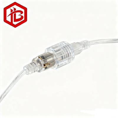 DC 5521 2 Pin IP67/IP68 Waterproof Copper Plug 18AWG 5.5mm X 2.1mm Male to Male Power Cable for Aerospace & PCB Applications