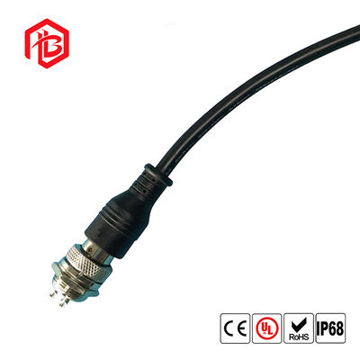GX12 Aerospace Power Plug 2A/6A Rated Copper Contact Nylon Housing for FPC and PCB Applications