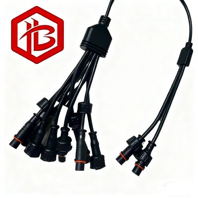 Купить M11 PVC PLUG M16 M18 Мужской и женский разъединитель 2 3 4 5 6 7 8 10 Pin Круговое светодиодное наружное освещение водонепроницаемое кабельное соединитель online manufacture