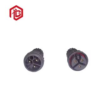 Купить Бетт CE RoHS M23 сборка 2pin до 8pin мужской/женский водонепроницаемый IP67 медные контактные разъемы для солнечных энергетических систем online manufacture