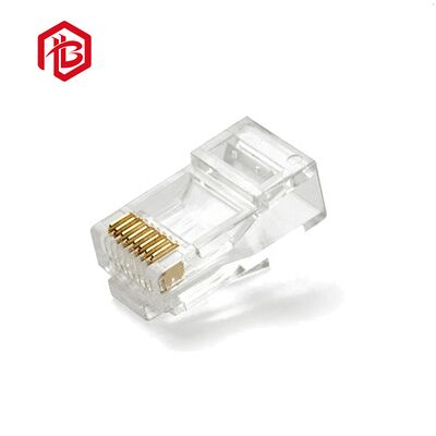 Купить Высокопроизводительный модульный разъем CAT5 UTP мужской/женский Cat5e Cat6 8p8c Shielded Pass Ethernet RJ45 PCB RF Power Cable Connector online manufacture