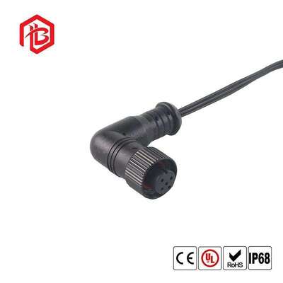 Купить M12 ПРАВОЙ УГОЛ ЭЛЕКТРОННЫЙ ЛОКОТЬ Штекер/Розетка UHF RF PCB Адаптер питания 2-8 Контактный Разъем с рейтингом IP68 online manufacture