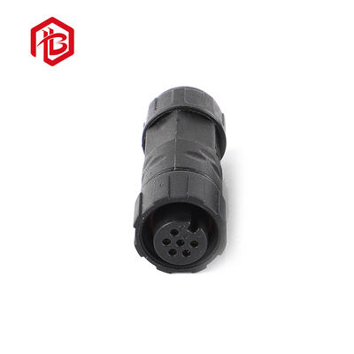 Waterproof Circular Connector M12 Female And Male Push Locking For Display