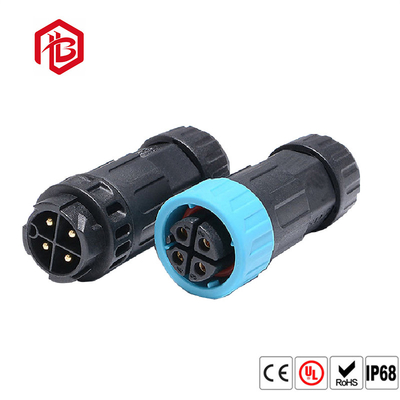 12A 4core A18 IP68 Universal Power Battery Male Female Plug LED Connector Automotive Plant Light Quick Lock Waterproof Connector