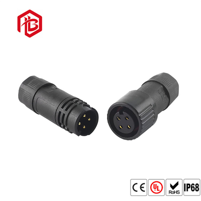 12A 4core A18 IP68 Universal Power Battery Male Female Plug LED Connector Automotive Plant Light Quick Lock Waterproof Connector