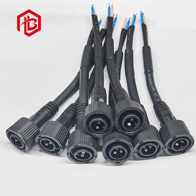 Customized M11 M12 M14 M15 M16 Led Street Waterproof Cable 2 3 4 5 Pin Male Female Docking Extension PVC Power Cord Connector