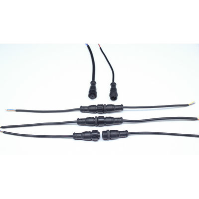 M15 Waterproof Circular Connector with 2-8 Pin Screw Terminal, 1A-25A Current Rating, and 2-8 Cores for Automotive and Industrial Applications