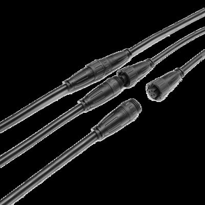 BETT M16 Series 2+4-Pin Push Self-Locking IP67 Waterproof Male/Female Plug 16A 500V Cable for LED/LCD Display Modules Power