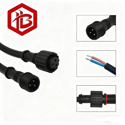 Customize 2 3 4  Pin M16 WITH CABLE  Waterproof Cable Connector