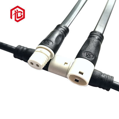 Q17P LARGE FAT PLUG Waterproof Led Rock Light Splitter Pure White Rgbw Car Rock Light Connector Extension Wire Led Rock Light