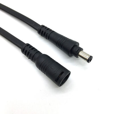 5521 DC PLUG BETT 2 Core 12V DC 5.5x2.1mm DC AWG22 Extension Jack Power Cable DC Male Female Connector