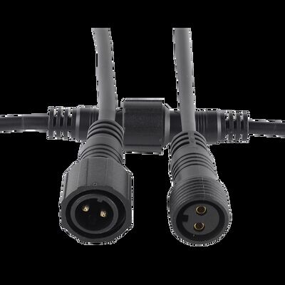 2 Pin UHF RF PCB FPC Copper Contact Aerospace IP65 Waterproof Power Electrical Wire Connector Male Female Plug LED Cable