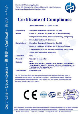 High Quality for Copper IP68 Waterproof Connector for Solar Power System and Microwave Use Male/Female LED Plug