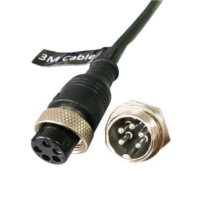 Aviation Round Electric Automotive Connector GX16 Aerospace FPC PCB RF UHF Power Male Female Connectors