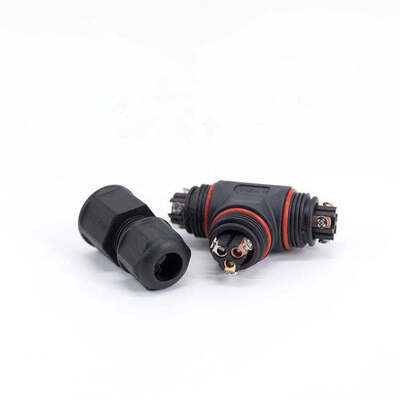 IP68 Waterproof Male/Female RF FPC Copper Wire Connector Splicing Lever Conduct L/N DIY Compact Easy Operation