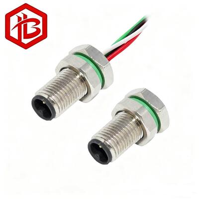 OEM ODM M5 4 Pin Male/Female Waterproof Circular Connector Cable for Aerospace RF UHF PCB Power Applications