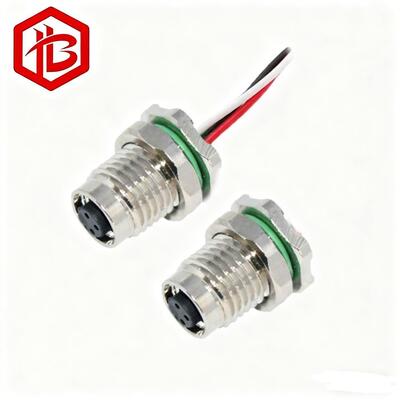 OEM ODM M5 4 Pin Male/Female Waterproof Circular Connector Cable for Aerospace RF UHF PCB Power Applications