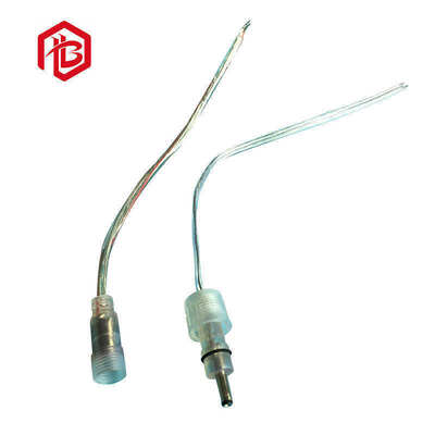 Transparent Copper Contact DC Male Female Waterproof IP67/IP68/IP69 Connectors for Aerospace FPC Street Neon LED Lighting
