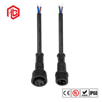 M11 IP68 Waterproof PVC Plug with Copper Contacts