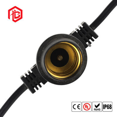 E27 Lamp Holder Male/Female Copper 10A Waterproof Connector