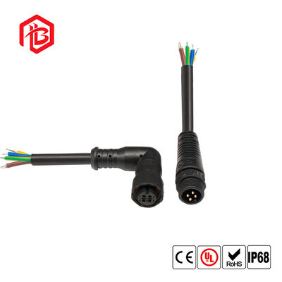 M12 straight elbow connector
