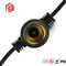 White Black 2 Pin Ip65 E27 Lamp Holder Socket For Led Bulb