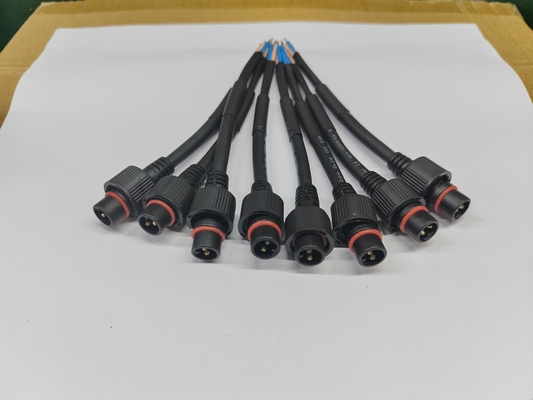Специализированный M11 M12 M14 M15 M16 Led Street Waterproof Cable 2 3 4 5 Pin Мужчина Женщина Докинг Расширение ПВХ электропривода