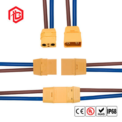 XT90 Мужской/женский водонепроницаемый медный разъем с кабельной розеткой IP65